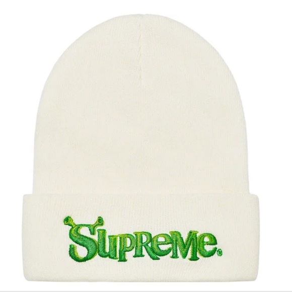 Supreme Other - Authentic, Sold Out. Supreme Shrek White Beanie unopened bag w/Tag